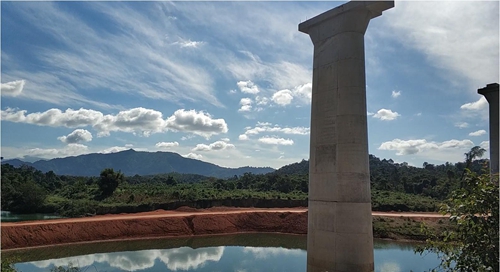 中老铁路项目旺门楠松河特大桥主体工程完工