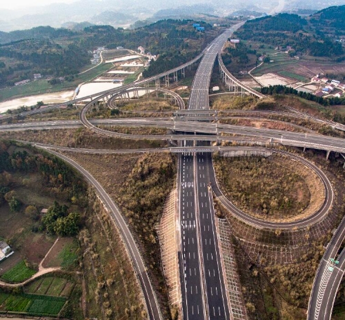 渝蓉高速童家互通