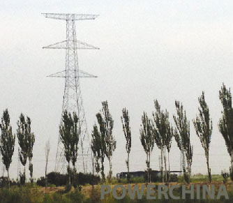 宁夏干沟转角塔～沙湖750千伏、II回线路工程