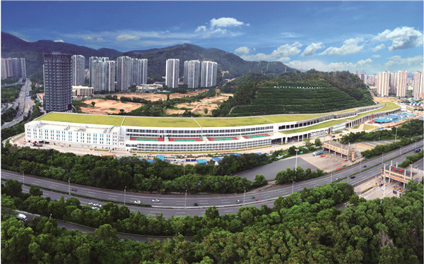 深圳地铁安托山停车场