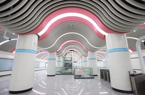 西安地铁2号线何家营站